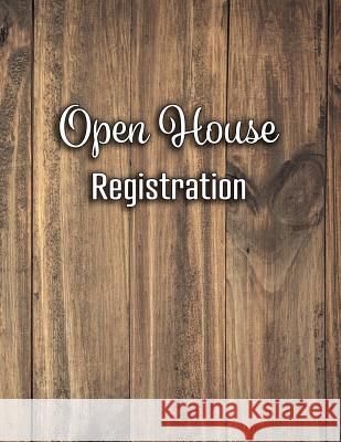 Open House Registration: Real Estate Sign In Book and Registry with 600 Entries Log In Book For Realtors Brokers Agents and Home Owners Gerris Guest Books 9781072963271