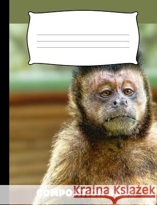 Composition Book: Monkey Composition Notebook Wide Ruled Pinnacle Novelty Publishing 9781073009732