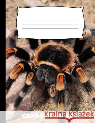 Composition Book: Tarantula Composition Notebook Wide Ruled Pinnacle Novelty Publishing 9781073125449
