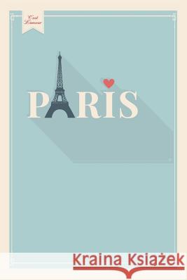 Paris: Graph Paper Notebook, 6x9 Inch, 120 pages Playful Press 9781073443369 Independently Published