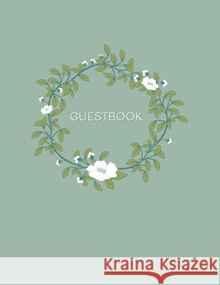 Guestbook: Funeral Memorial Service Visitor Log Sign In Book Happy Print Press 9781073481026 Independently Published