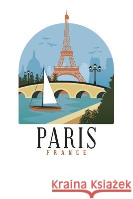 Paris France: Graph Paper Notebook, 6x9 Inch, 120 pages Playful Press 9781073523719 Independently Published