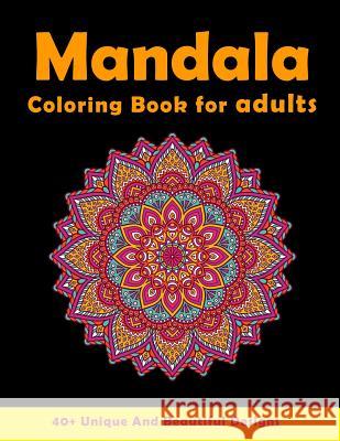 Mandala Coloring Book For Adults: Stress Relieving Patterns For Relaxation Cathy Rose 9781073526222 Independently Published