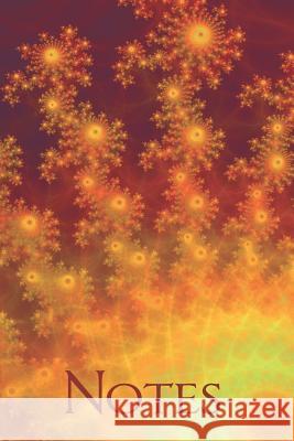 Notes: Swirling Sun Abstract Fractal Lora Severson 9781073897674