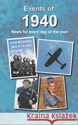 Events of 1940: news for every day of the year Hugh Morrison 9781079488487 Independently Published