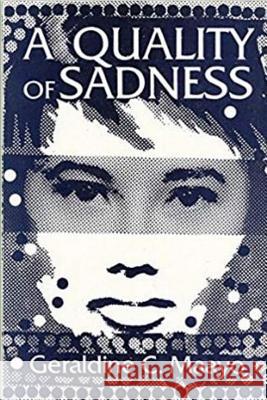 A Quality of Sadness Tatay Jobo Elize Geraldine C. Maayo 9781079522167 Independently Published