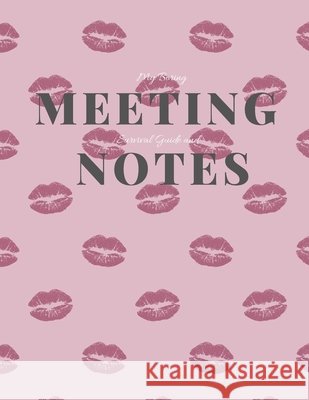 My Boring Meeting Survival Guide and Notes: 8.5x11 Meeting Notebook and Puzzle Book Gadfly Books 9781086421088 Independently Published