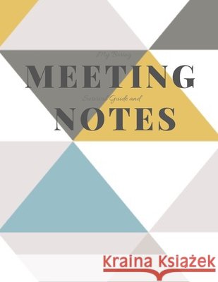 My Boring Meeting Survival Guide and Notes: 8.5x11 Meeting Notebook and Puzzle Book Gadfly Books 9781086430592 Independently Published