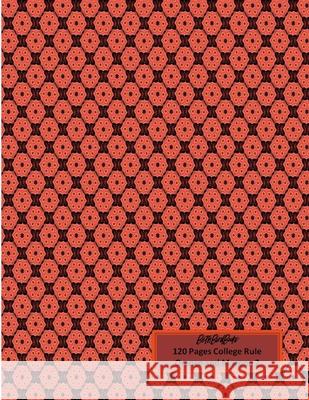 BethBirdBooks 120 Pages College Rule: Orange and Maroon 2 Bethbirdbooks 9781087183893 Independently Published