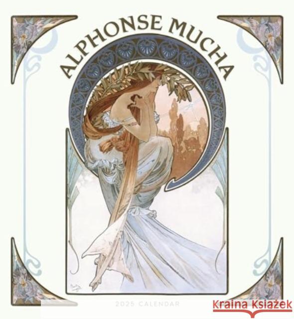 Alphonse Mucha 2025 Wall Calendar Alphonse Mucha 9781087509167