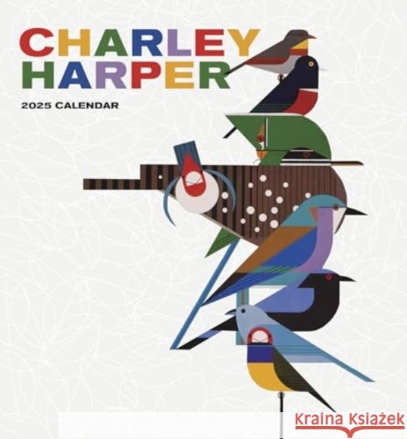 Charley Harper 2025 Mini Wall Calendar Charley Harper 9781087509853