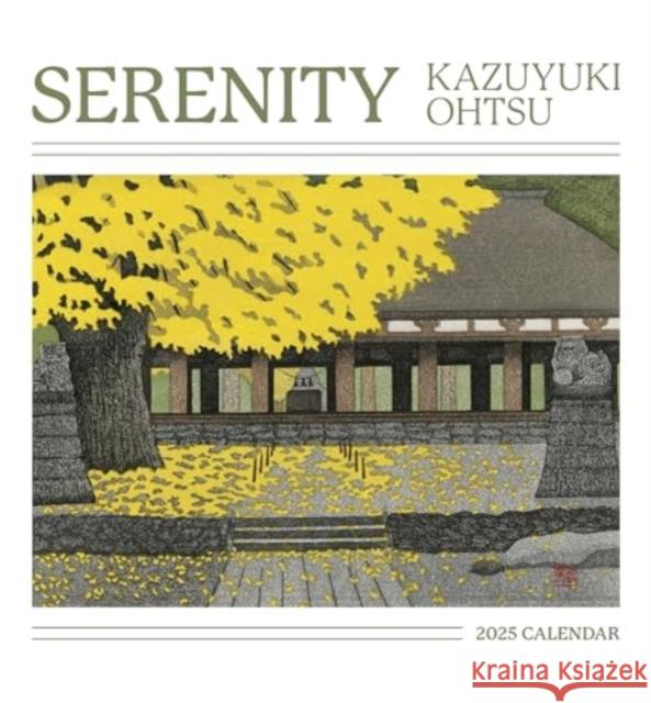 Serenity: Kazuyuki Ohtsu 2025 Mini Wall Calendar Kazuyuki Ohtsu 9781087509921