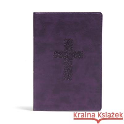 KJV Rainbow Study Bible, Purple Leathertouch Holman Bible Staff 9781087722054 Holman Bibles