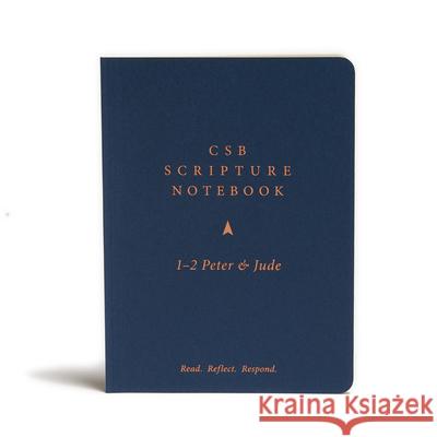 CSB Scripture Notebook, 1-2 Peter and Jude: Read. Reflect. Respond. Csb Bibles by Holman 9781087722610 Holman Bibles