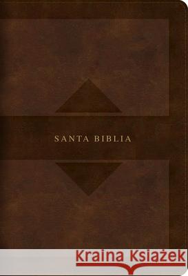 Rvr 1960 Biblia Letra Grande Tamaño Manual Edición Tierra Santa, Café Símil Piel Mass Market B&h Español Editorial 9781087727967