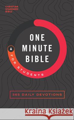 CSB One-Minute Bible for Students Csb Bibles by Holman                     Doug Powell 9781087730288 