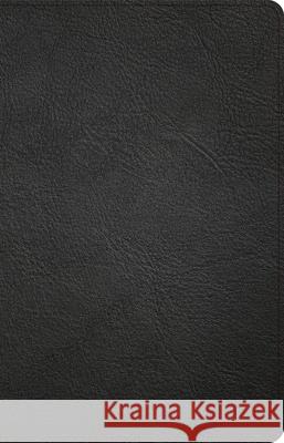 CSB Thinline Bible, Black Genuine Leather Csb Bibles by Holman 9781087767642 Holman Bibles