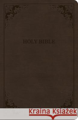 CSB Thinline Bible, Brown Leathertouch, Value Edition Csb Bibles by Holman 9781087767673 Holman Bibles