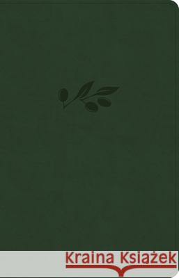 CSB Thinline Reference Bible, Olive Leathertouch Csb Bibles by Holman 9781087767796 Holman Bibles