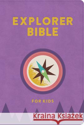 CSB Explorer Bible for Kids, Lavender Compass Leathertouch Csb Bibles by Holman 9781087774183 Holman Bibles