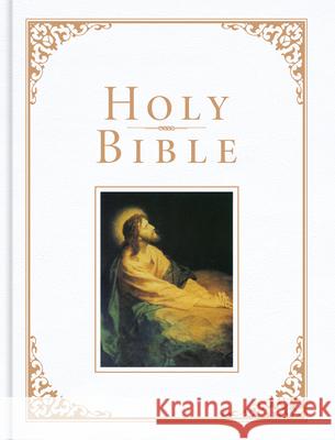 KJV Family Bible, Deluxe White Bonded Leather-Over-Board Holman Bible Publishers 9781087774633 Holman Bibles