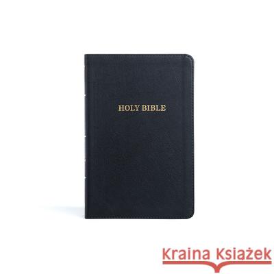 KJV Thinline Bible, Black Leathertouch Holman Bible Publishers 9781087774657 Holman Bibles