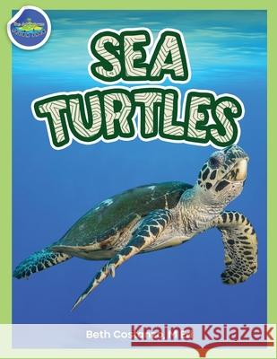 Sea Turtles Activity Workbook ages 4-8 Beth Costanzo 9781087873992 Indy Pub