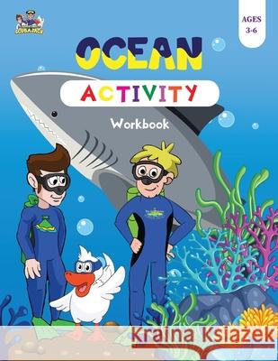 Ocean Activity Workbook Age 3-6 Beth Costanzo 9781087969107 Adventures of Scuba Jack