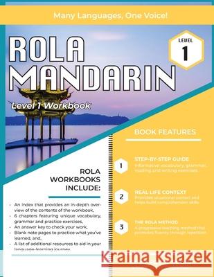 Rola Mandarin: Level 1 Edward Le The Rola Languages Team 9781087975375 Rola Corporation