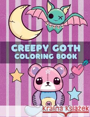 Creepy Goth Coloring Book MS Josephine's Papers 9781087986104 IngramSpark