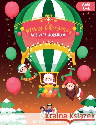 Christmas Activity Workbook for Kids Beth Costanzo 9781087992570 Adventures of Scuba Jack