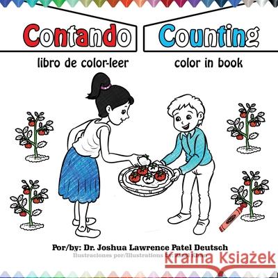 Contando libro de color leer Counting Color in book Joshua Lawrence Patel Deutsch Afzal Khan 9781088018613 Joshua Deutsch