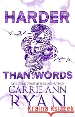 Harder than Words - Special Edition Carrie Ann Ryan 9781088032053 Carrie Ann Ryan