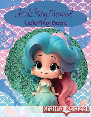 Adorbs Pretty Mermaids Coloring Book Kandice Merrick   9781088189542