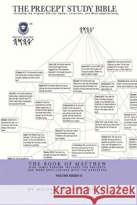 The Book of Matthew: The Precept Study Bible Michael Johnson 9781088939611