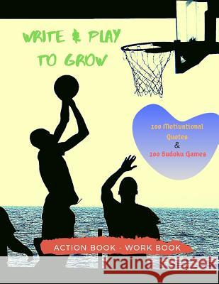 Write & Play to Grow Action Book Isyaias Sawing 9781090645333 Independently Published