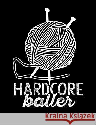 Hardcore Baller Knitting Graph Paper 2: 3: 8.5