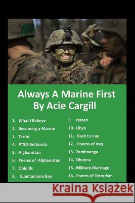 Always a Marine First Acie Cargill 9781091425200