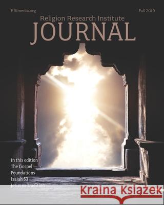 Religion Research Institute Journal: Fall 2019 Daniel Amari Religion Research Institute 9781091837355