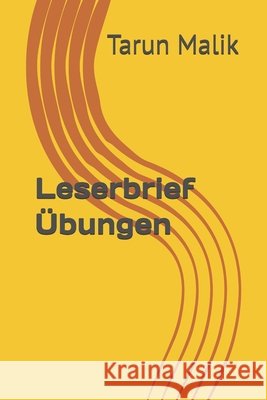 leserbrief Übungen Malik, Tarun 9781092309660