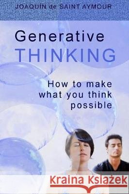 Generative Thinking Joaquin de Aymour 9781092580748
