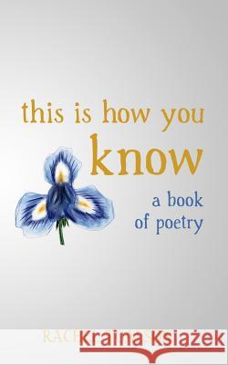 This is How You Know: a book of poetry Rachel Toalson 9781094701677 Independently Published