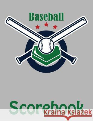 Baseball Scorebook: 100 Scorecards For Baseball Francis Faria 9781095134146 Independently Published