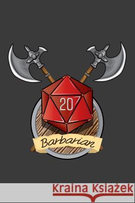 Barbarian 20 Meeple Design 9781095320037 Independently Published