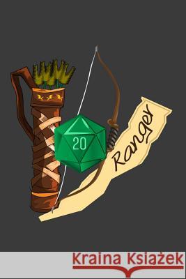 Ranger 20 sided dice Meeple Design 9781095323021 Independently Published