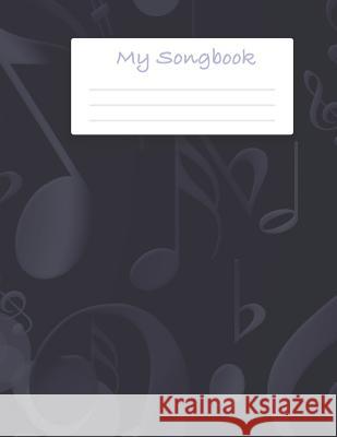 My Songbook Peedo Publishing 9781095753385 Independently Published