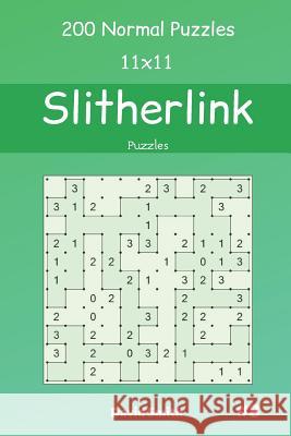 Slitherlink Puzzles - 200 Normal Puzzles 11x11 vol.8 David Smith 9781095875841