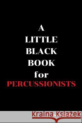A Little Black Book: For Percussionists Graeme Jenkinson 