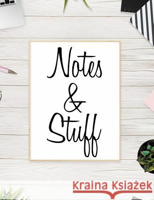 Notes and Stuff Jennifer L. Wallner 9781096858324