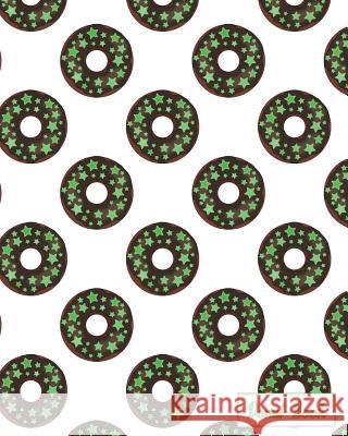 Donut-Book: chocolate donut print cover Grateful For Donuts 9781097372508 Independently Published